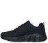 Pantofi sport, barbati, SKECHERS BOBS B FLEX - ARCTIC 118110-BBK negru, piele ecologica